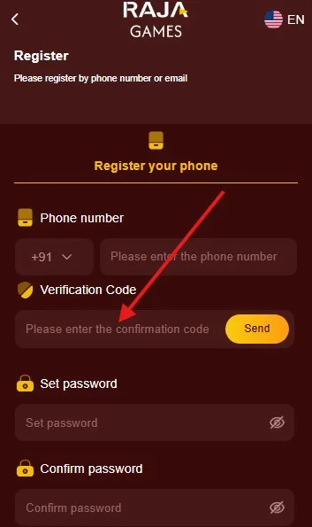  enter verification code to confirm your account